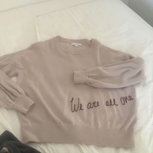 Spiritual gangster cashmere sweater